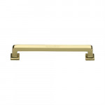 M Marcus Heritage Brass Square Vintage Design Cabinet Pull 152mm Centre to Centre